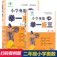 小学奥数举一反三2年级A版B版全套2册教材 小学生应用题同步训练数学思维训练天天练 从课本到奥数二年级上下册天天练练习册