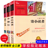 冰心儿童文学全集作品三部曲书籍全套3册小桔灯 繁星春水 寄小读者 原著正版四年级五三年级课外阅读小学生必读人教部编版