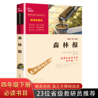 森林报春夏秋冬全集快乐读书吧智慧熊四年级下册必读 小学生版三四五六年级课外必读书3-4-5-6年级课外阅读书儿童文学彩插