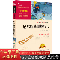 尼尔斯骑鹅旅行记正版 小学生彩图 三四年级世界名著 7-8-9-10-12周岁 青少年儿童文学读物图书 初中小学生课