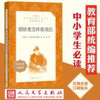 官方正版 钢铁是怎样炼成的 尼·奥斯特洛夫斯基著 教育部统编《语文》推荐阅读丛书 中小学必读 初中部分 课标 人民文学出