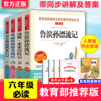 全4册 鲁滨逊漂流记正版小学生版 6年级原著六年级课外阅读书籍 爱丽丝漫游奇境记尼尔斯骑鹅旅行记 汤姆索亚历险记鲁滨孙梦