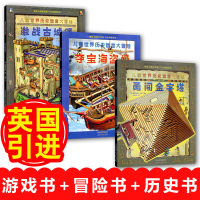 世界历史迷宫大冒险 迷宫大挑战全3册幼儿迷宫益智书 找不同儿童书6岁宝宝专注力训练 走迷宫书思维训练 2-3岁4-5岁提