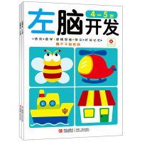 全2册左右脑开发4-5岁幼儿早教益智认知智力开发启蒙儿童逻辑思维专注力训练记忆注意力观察力潜能开发早教启蒙益智游戏邦臣小