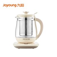 九阳(Joyoung) 养生壶 1.5L煮茶壶煮茶器 玻璃花茶壶 316不锈钢恒温电热水壶 K15D-WY345