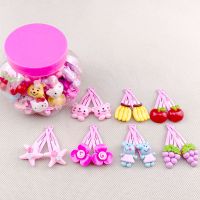 珍妮羊儿童发夹发饰品边夹女童发绳皮筋小女孩宝宝头饰发绳夹子BB夹