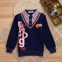 珍妮羊男童卫衣春秋新款中大童帅气韩版休闲男孩长袖加绒上衣打底衫