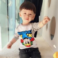 珍妮羊男童长袖T恤儿童莱卡棉打底衫2020新款韩版修身童装宝宝春季上衣