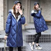 羽绒服中长款2019秋冬新款洋气优雅减龄百搭气质宽松时尚潮流
