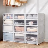 爱丽思收纳箱抽屉式收纳盒子衣柜内透明衣服爱丽思储物整理箱神器