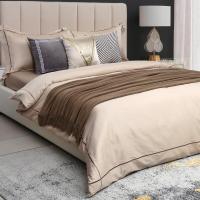 现代简约床品多件套样板房床上用品设计师家纺别墅软装家居八件套