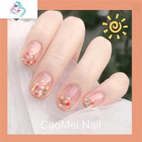 CaoMei Nail 彩虹糖波点 温柔果冻穿戴美甲成品贴片 可爱假指甲片 你那么美甲贴