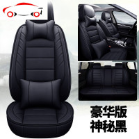 2019款起亚k2k3k5智跑kx3kxcross奕跑专用汽车座套四季全包坐垫 JING PI XP全包冰丝神秘黑标准版