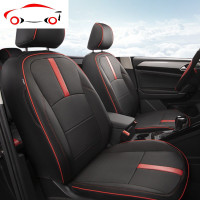 大众探岳座椅套 一汽大众探岳专用坐垫 四季全包座套汽车用品座垫 JING PING 黑咖升级款-标准版