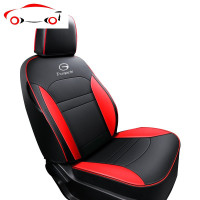 广汽传祺gs3座套四季通用传奇GS3汽车专车专用全包坐垫内饰改装 JING PING 黑色红线-豪华版