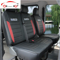 依维柯座套南京汽车6座3座四季全包免拆洗坐套欧胜宝迪得意座垫套 JING PING 玄武全黑6座