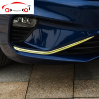 适用于19款吉利新帝豪GL车灯日行灯膜改色贴膜装饰 汽车贴纸改装 JING PING 17年帝豪GL日行灯膜[黄色]