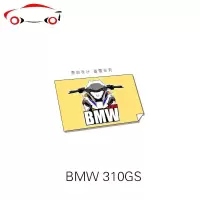 适用于宝马BMW摩托车卡通划痕车型贴车友会车贴定制反光贴 JING PING 私人定制