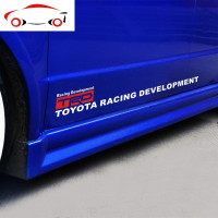 丰田新锐志车贴 反光车身装饰改装汽车贴纸拉花 凯美瑞卡罗拉雷凌 JING PING 黑色65CM一对