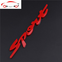 汽车个性改装车贴 金属sport车标 运动车身贴尾标装饰贴划痕贴标 JING PING 金属sport金色