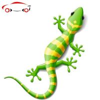 新款壁虎车贴立体贴保小汽车用品装饰创意贴纸改装车身车后尾贴 JING PING 黑白色壁虎2只