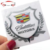 专用于凯迪拉克车标XTS ATS SRX CTS ATSL改装车标装饰薄金属车贴 JING PING 新标款金色一对