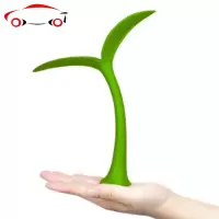 汽车车顶部装饰品小树苗改装3D立体天线外观耳朵个性防撞可爱车贴 JING PING 小树苗一个