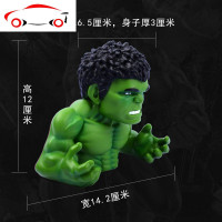 绿巨人玩偶车贴个性创意装饰汽车3D车贴通用划痕遮挡贴后玻璃车贴 JING PING