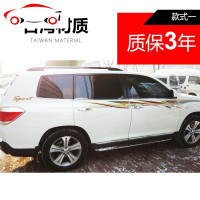 09/10//11//12/13/14款汉兰达车身彩条全车贴纸丰田老款拉花腰线 JING PING 款式八[台湾材质]