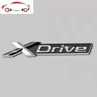 适用宝马车标3系GT4系5系6系7系车贴后标改装xdrive四驱标志尾标 JING 宝马四驱尾标(18款以后宝马原款)