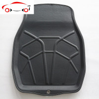 汽车3D立体大包围脚垫 通用地毯绒面丝圈车垫 单片垫防水防滑 JING PING 灰色前片1片