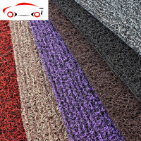 汽车丝圈脚垫通用可裁剪防滑垫主副驾驶单货车汽车脚垫通用易清洗 JING PING 100*120cm.一张[纯黑色]