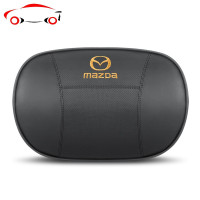 马自达汽车头枕昂克赛拉阿特兹CX-3CX-4CX-5车用护颈记忆棉腰靠垫 JING PING 马自达[魅力红]腰靠一个