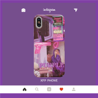 ins紫色可爱女孩荣耀10/20i手机壳8x/9x/nova3i/4e/5pro华为2s/p20/p30畅享9pl真智力