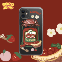 创意樱桃酱适用iPhone11promax华为p30mate20苹果X手机壳xr/8p/7真智力