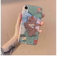 华为荣耀v30 v20 9x手机壳9i硅胶play3奔跑小熊荣耀10卡通v10软壳荣耀20pro 20i可爱畅享1真智力