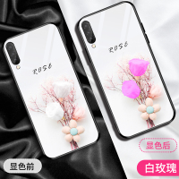 荣耀20手机壳V20玻璃花潮20i网红华为20pro个性潮流v20创意全包防摔20s超薄新款荣耀20青春版保护套2真智力