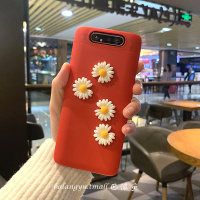 权志龙四朵小雏菊三星a80手机壳磨砂硬壳定制全覆盖时尚潮款卡通欧美男女个性可升降全包真智力