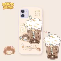 个性奶茶续命适用iPhone11promax华为p30mate20苹果X手机壳xr/8p真智力