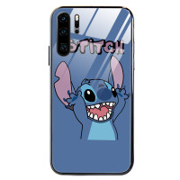 史迪仔华为mate30手机壳p30/p20/p40玻璃nova5pro荣耀20/10/9x史迪奇v30/v20创意真智力