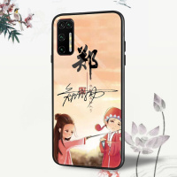 华为p40手机壳男款p40pro个性签名玻璃网红创意保护套全包百家姓p40限量版姓氏古风por潮牌女士中国风文字诗真智力
