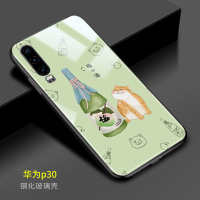 可爱小猫华为p30手机壳p30pro日系p20卡通猫咪p40pro情侣p10个性nova5pro少女心nova4玻真智力