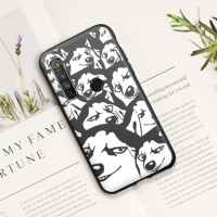 opporealmeq手机壳realmeQ保护套realmex2软硅胶全包防摔超薄外壳网红壳子磨砂男女情侣魔性二哈真智力