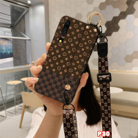 华为 p30手机壳斜挎款p30pro腕带款保护套p40pro手机套nova4e硅胶网红男女款p30青春版个性p40真智力