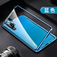 自带镜头华为P30pro手机壳防双面玻璃P40pro全包防摔5g限量版网红P40抖音同款p30男女por金属磁吸王真智力