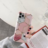 荣耀20手机壳20pro大理石9x电镀菱格nova6粉色华为5pro绿色5t硅胶软壳全包4白色3小清新创意个红女款真智力