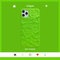 荧光绿荣耀10/20手机壳nova3/4/5/6华为p20/p30褶皱mate20/30女9x真智力