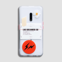 适用RealmeX2pro手机壳x2撞色透明磨砂realmeQ/X雏菊网红k3/k5潮真智力