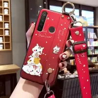 realmeQ手机壳realmeX腕带RMX1901保护1851硅胶套opporealmex青春版防摔oppo磨砂真智力