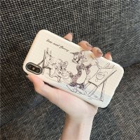 卡通素描华为p20手机壳p30pro硅胶荣耀v30/20/20s/9x防摔nova6/6se/5/4/3女款情侣m真智力